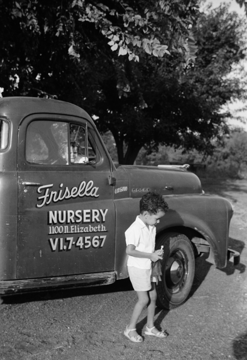 Frisella Nursery truck 1953 St. Louis MO