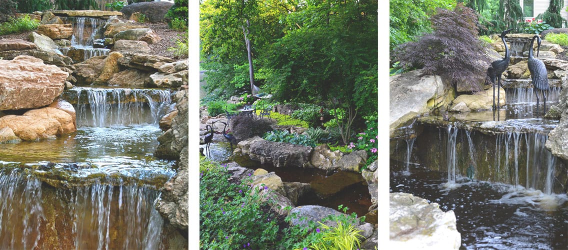 Photo of residential landscape project completed by Frisella Nursery