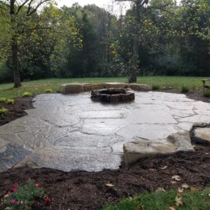 Flagstone patio 2 St. Louis