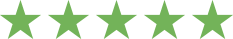 5 illustrated green stars