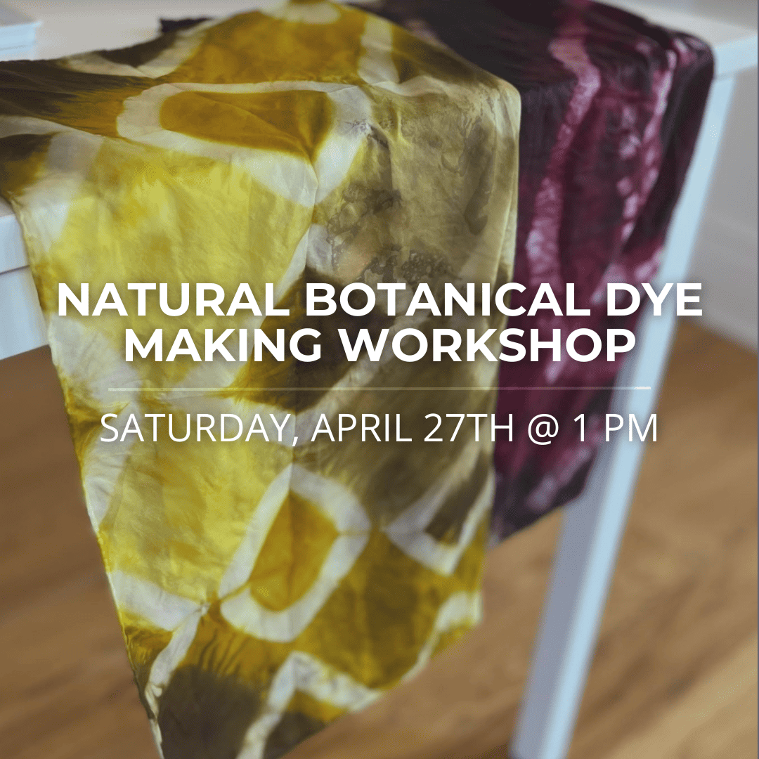 botanical dye workshop